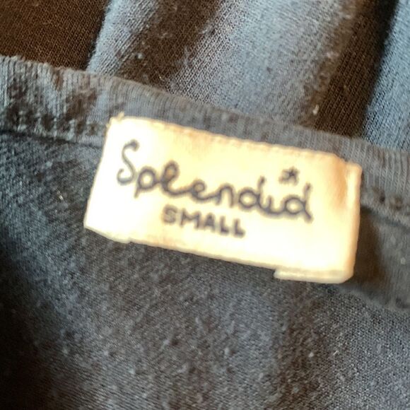 SPLENDID, cover up/ dress,. Spaghetti strap, scrunched in elastic waist, Small - Picture 6 of 10